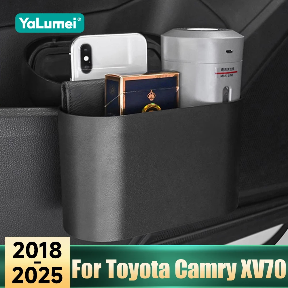 Für Toyota Camry XV70 2018 2019 2020 2021 2022 2023 2024 2025 Auto Clamshell Mülleimer Hängen Fahrzeug Müll Staub Lagerung box