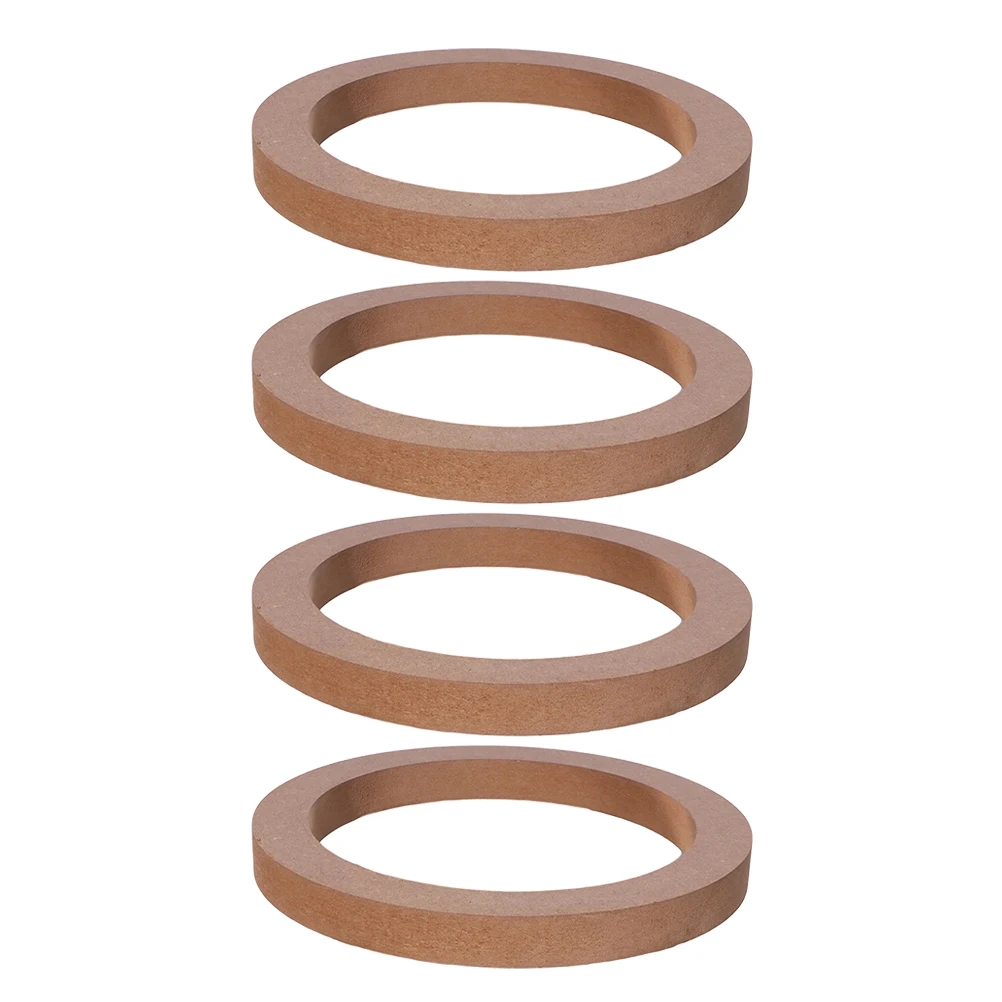 

2Pairs Speaker Spacers ShockProof Adapter Ring Enhancer Speakers Depth Installation Fast Car Horns Speaker Parts Accessories Car