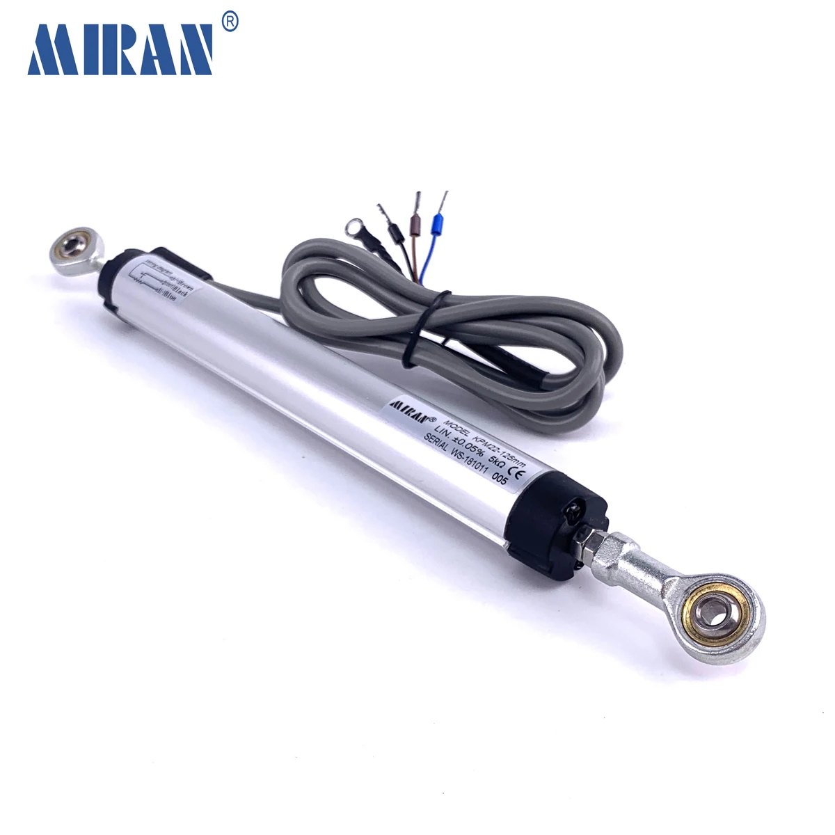 Miran Linear Position Sensor Electric Ruler with 2 Ball Joint KPM22 100mm-300mm Hot Sell Diameter 22mm