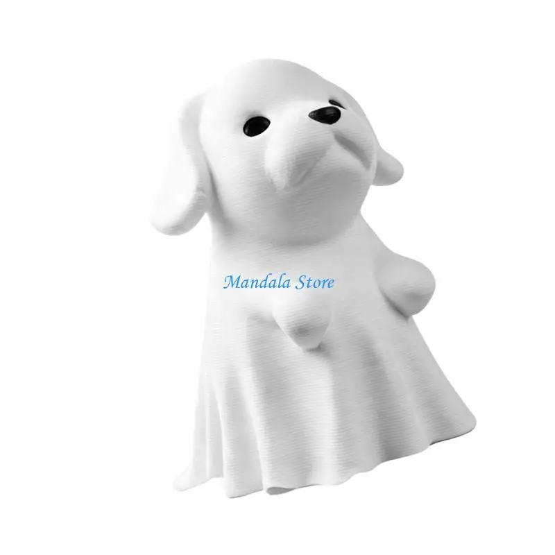 U2JC Seasonal Shelf Figurine Ornament , Crafted Plastic Indoor Display Figure for Desk, Window Sill, and Event Styling