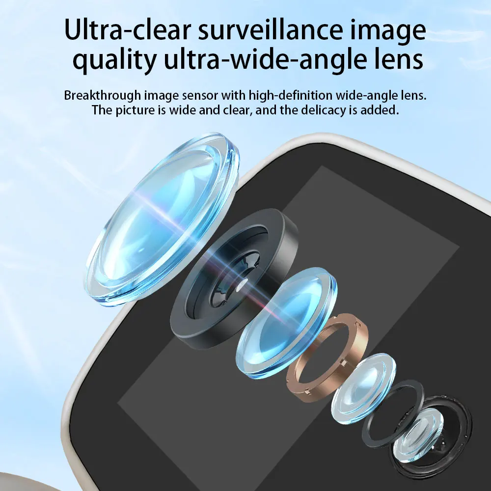 Smart Wifi Remote Handy Zwei-Wege-Video Dialog ältere Kinder Überwachung zu Hause Handy High-Definition-Remote-Kamera