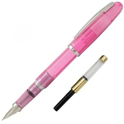 

Original Platinum Pgb-3000a Sakura Limited Edition Demonstration Fountain pen Series Transparent Crystal Pink Writing Gift