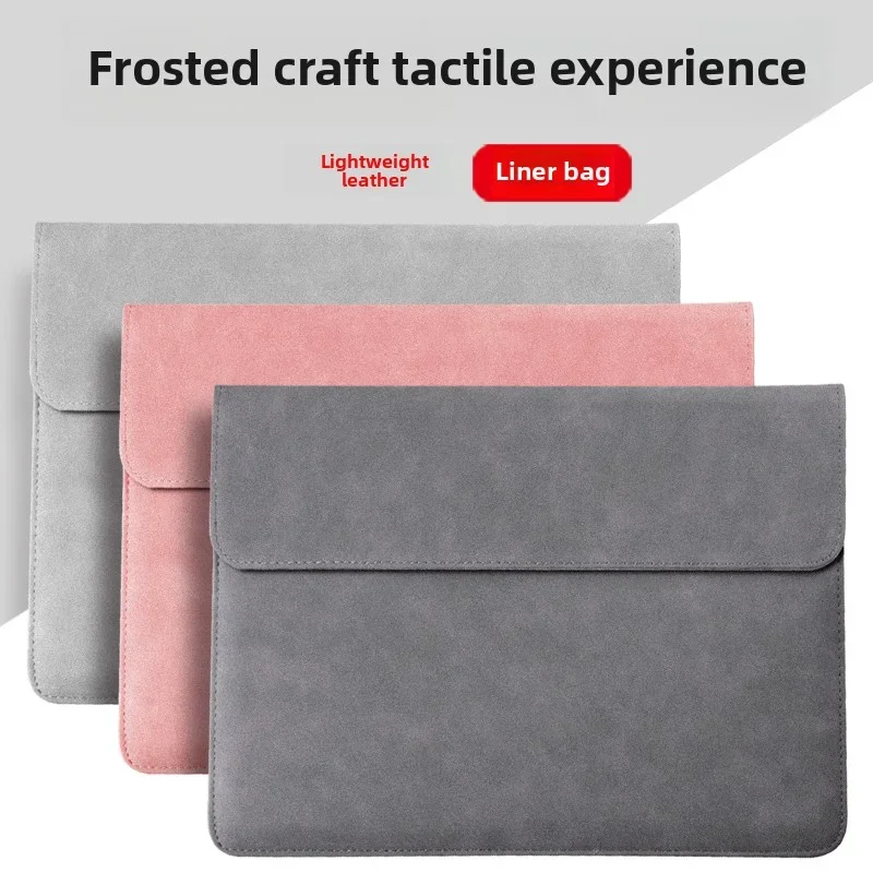 

For 14-16inch Dell Inspiron 16 14 Plus 7440 7640 5441 7441 Laptop inner bag leather Ultra thin Protective cover Storage bag