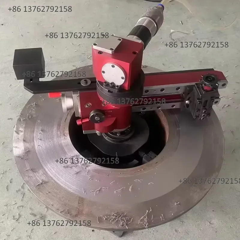 【2026】 New Arrives FLP-610 Pneumatic Flange Facer ID Mounted Portable Flange Facing Machine 2
