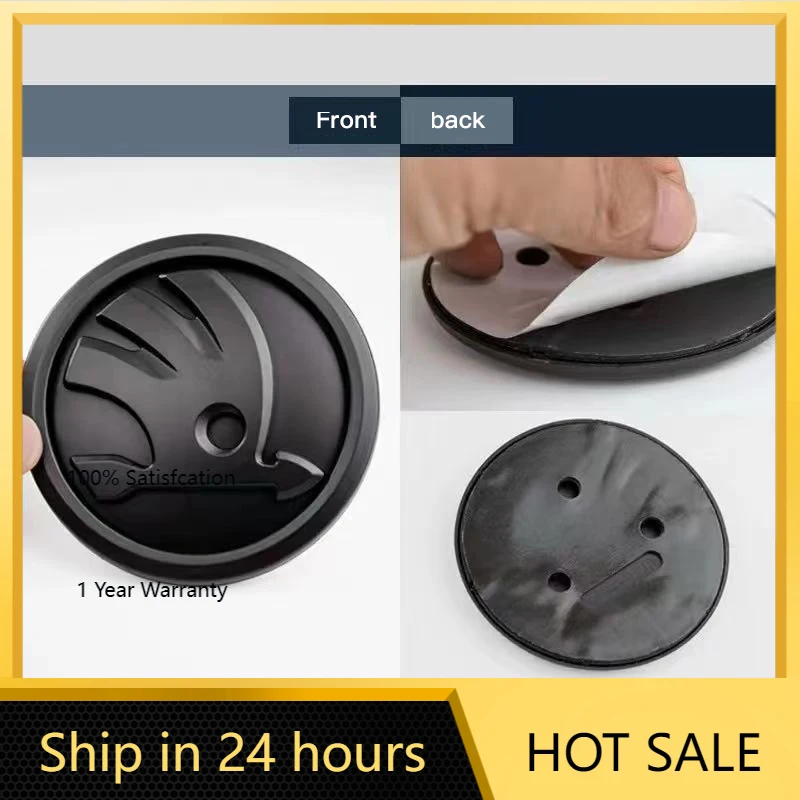 

Автомобильная наклейка 2025 Hot ABS, передняя и задняя эмблема автомобиля для SKODA Rapid Fabia 1 2 Karoq Yeti Superb Vision Octavia A7 RS, наклейки на багажник, журнал