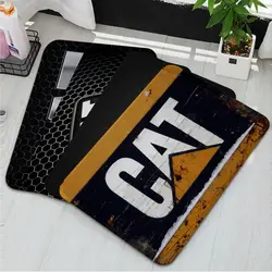 C-Caterpillar logo Floor Mat Room Mats Non-Slip Laundry Room Mat Laundry Decor Balcony Child Living Room Household Carpets