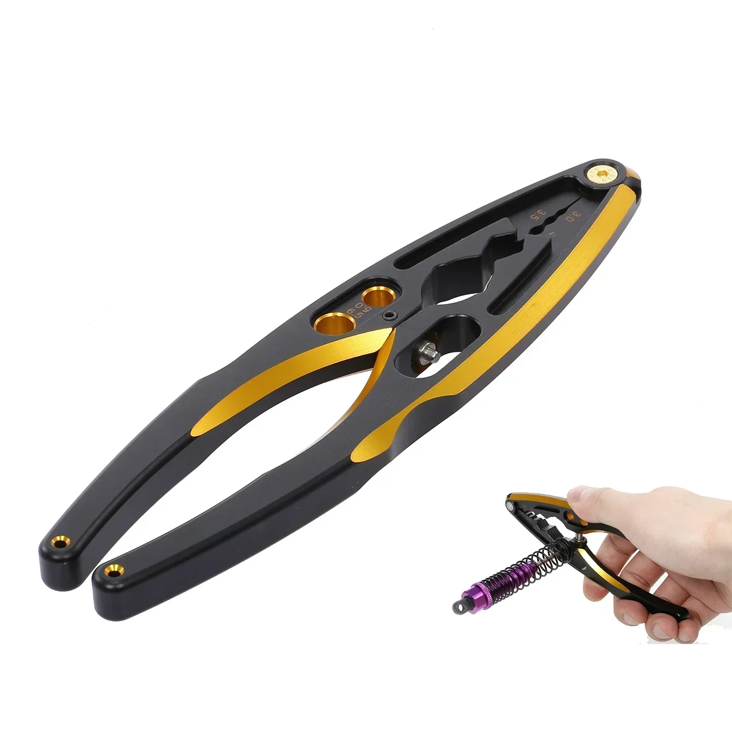 AM-190025 Multi Shock Clamp V2 3.0 3.5 4.0 Assembly Tool For RC Car Remote Control Cars