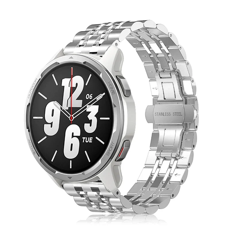 حزام معدني لساعة Xiaomi S1 سوار من الفولاذ المقاوم للصدأ النشط لساعة Xiaomi S4 سوار رياضي لساعة Xiaomi s3 معصمه