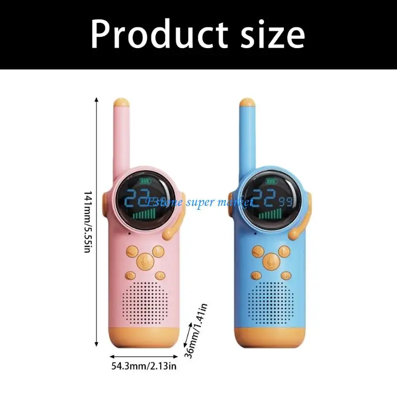 090B Bộ đàm trẻ đầy màu sắc được thiết kế để vận hành dễ dàng và bền bỉ