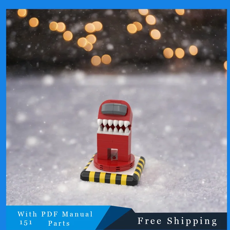 151 Elementów Popularny Modułowy Model do Składania Klocków DIY MOC Kreatywny Zestaw Zabawek Prezent na Urodziny Boże Narodzenie Dla Dorosłych i Dzieci