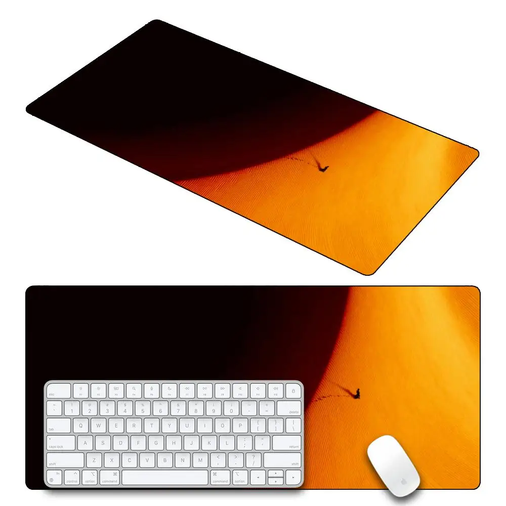 

Desert Mouse Pad Mouse Pad Desk Mouse Pad Cute HD Desk Pad Extended Gaming Keyboard Mats Large XXL Gamer Mousepad 90x40