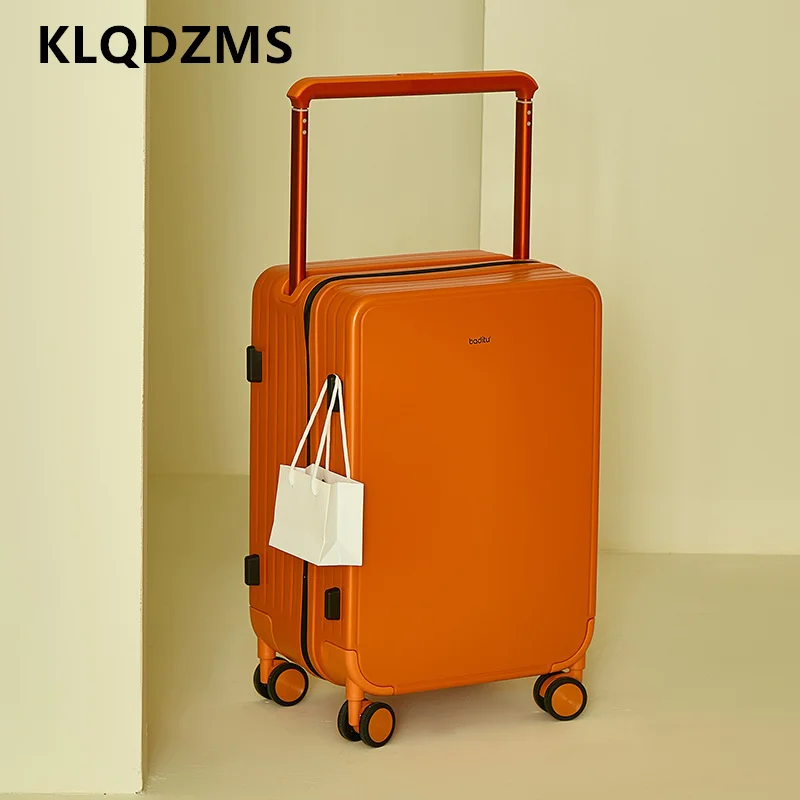 KLQDZMS Luggage Travel Bag Multifunctional Boarding Box Large Capacity Trolley Case 18