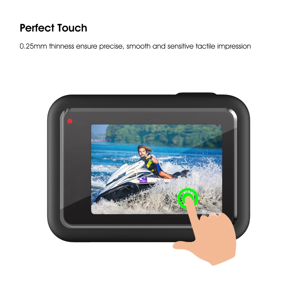 Wholesale Tempered Glass Screen Protector Cover Case for GoPro Hero 8 Black Lens Protection Protective Film Gopro8 Go pro