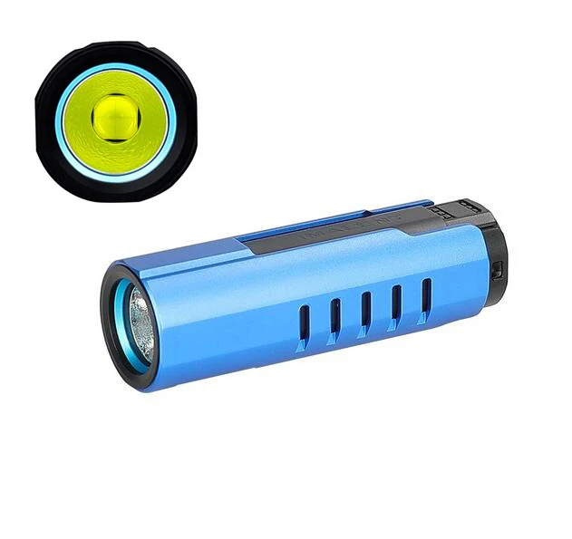 imagolint mini lanterna led carregamento magnetico recarregavel para caminhadas e camping cor azul xhp702 4000 lumen 01