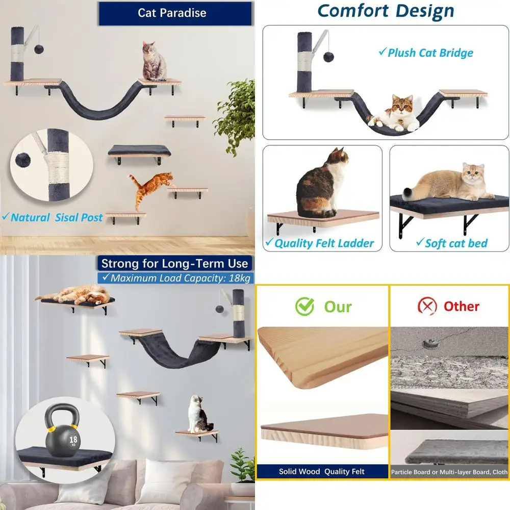 Cat Wall Shelves, S…