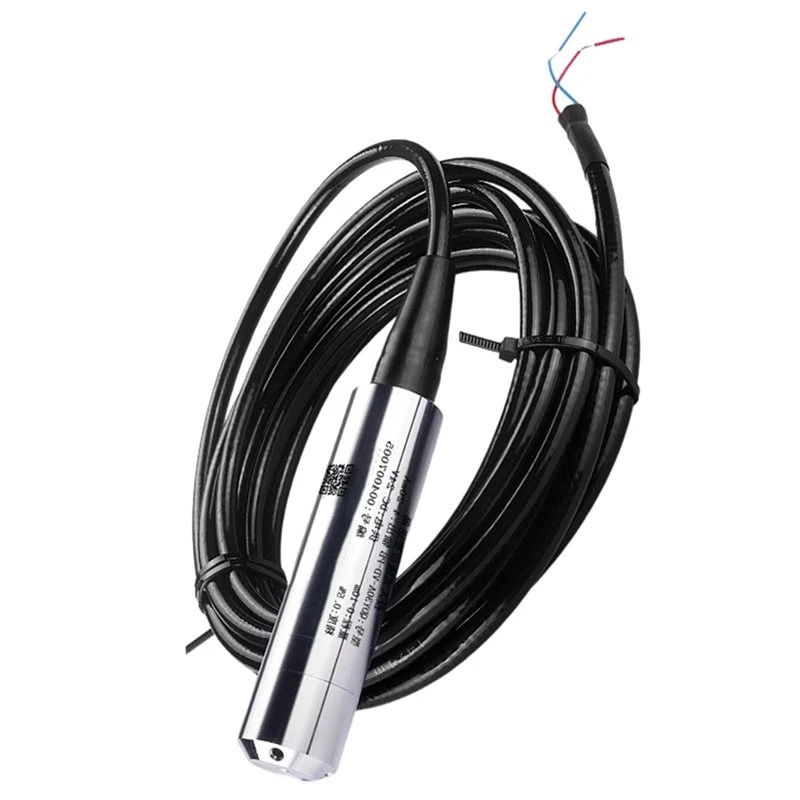 [NEWA76K!】 Pressure Transducer 4-20Ma Liquid Level Sensor Transmitter Water Tank Pressure Hydrostatic Level Sensor 5/10M