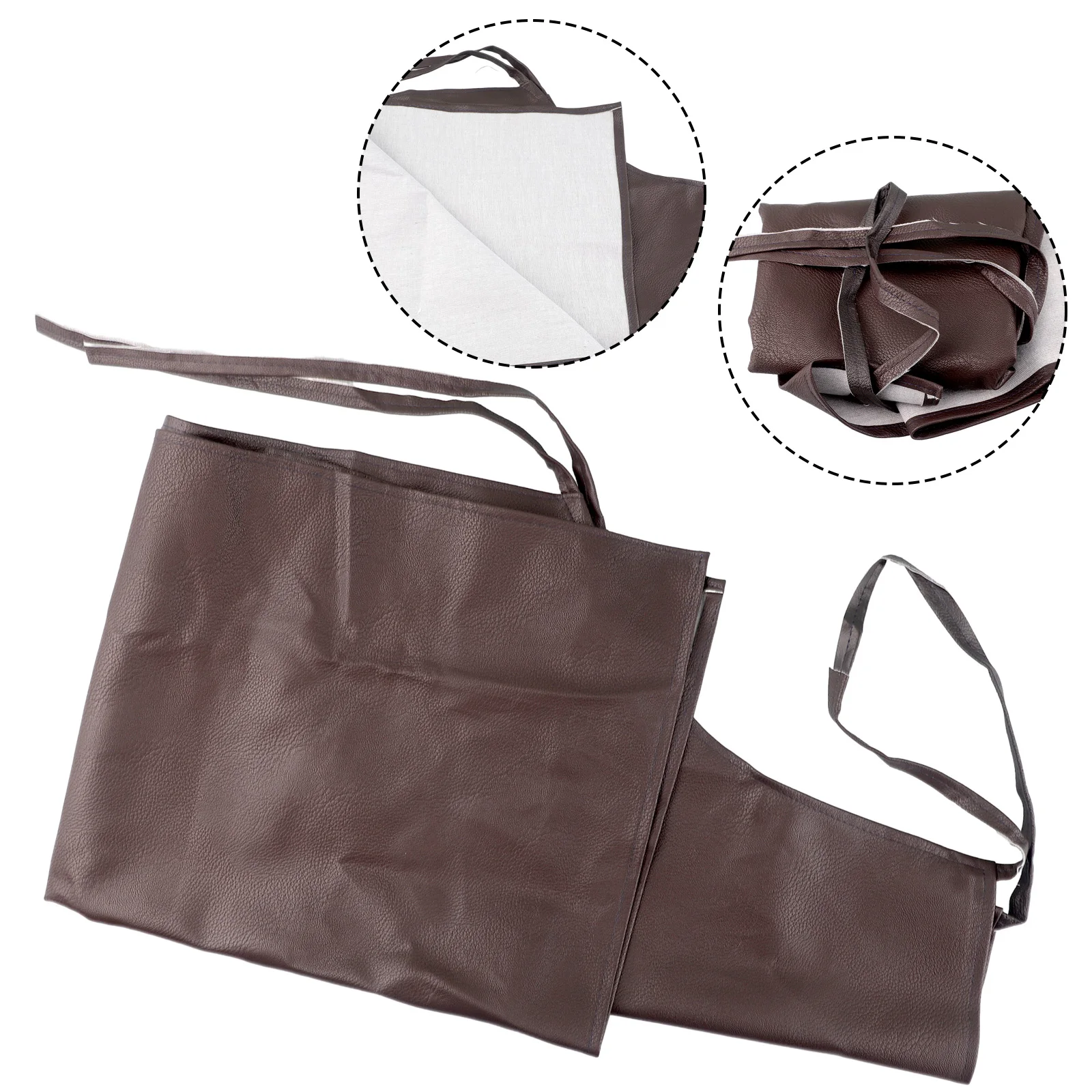 Welding Apron for Structural Steel and Pipe Welding Polyurethane Construction for Tough Environment Durability and Safety