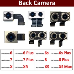 For iPhone 6 6s 7 8 6G 7G 8G Plus X XR Xs Max Rear Big Back Camera Flex Cable Main Camera Module Replacement Parts