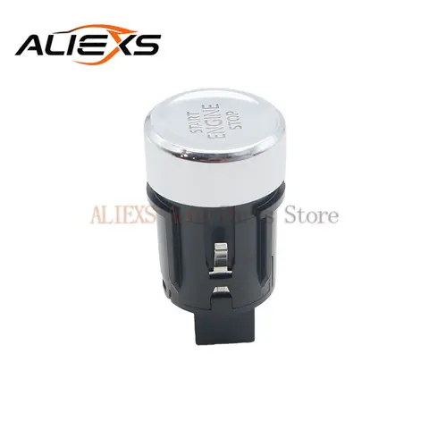 5NB959839A 폭스바겐 티구안 2 / 스타트-스톱 스위치 푸시 버튼 점화 시작 버튼 알루미늄 자동차 예비 부품