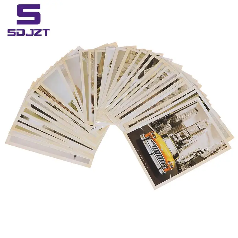 Cards Gift Cards Christmas Postcards Hot sale 32pcs Classical Famous Europe Building Vintage Style Memory Postcard Set Greeting