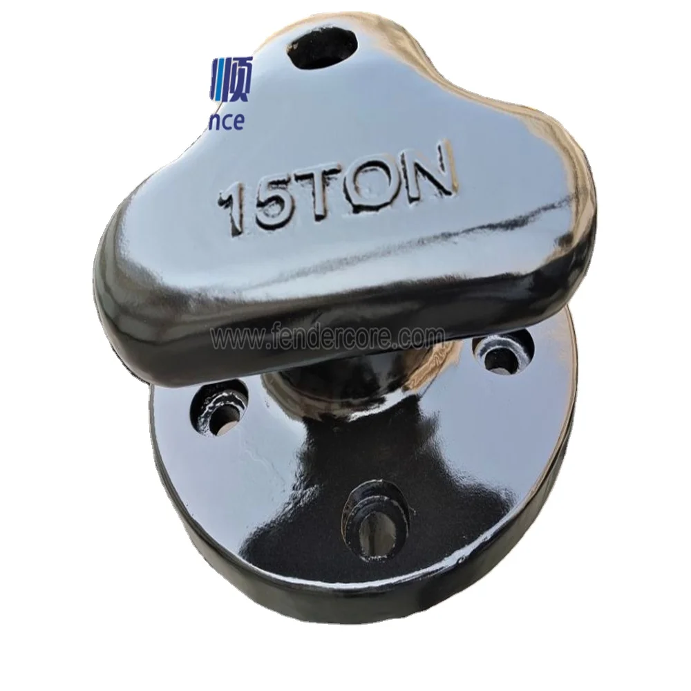 

High Quality Marine Supplies Best Price Dock Bollards Aluminium Steel Cleat Bollard for Boat Ship Mooring Certified by CCS