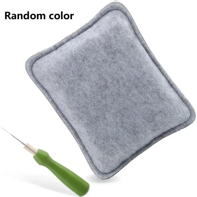 

Needle Felting Underlay Dry Felting Pad Felting Starter Set with Felting Needle Holder and Felting Needles for DIY Craft