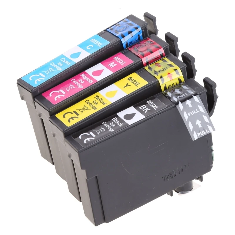 603XL Cartridges for Epson XP 2105 3105 Printer Prevent Clogging Bright Colors Cartridge Accessory 594A