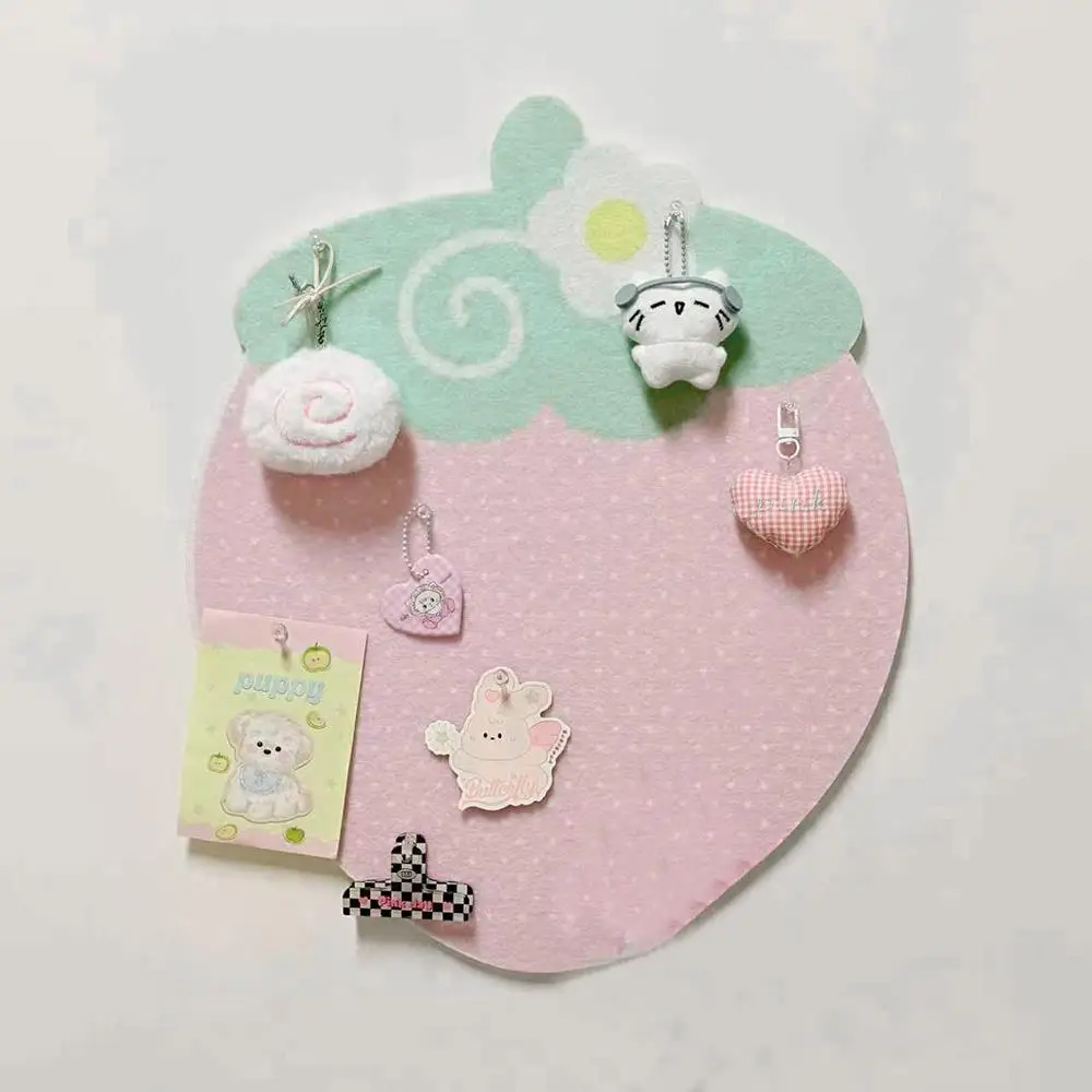 ورأى الكرتون مجلس الفراولة لوحة رسائل كبيرة لوحة الإعلانات مدخل عرض مجلس قلادة المفاتيح تخزين حلية المنزل #5