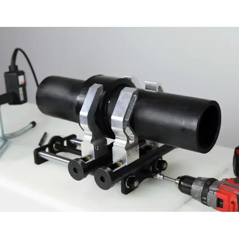 Portable Socket Fusion Machine Suspending Tool for Socket Fusion 63-125mm PE/PP/PVDF/PB Plastic Pipe Tube Welding 2 Clamps