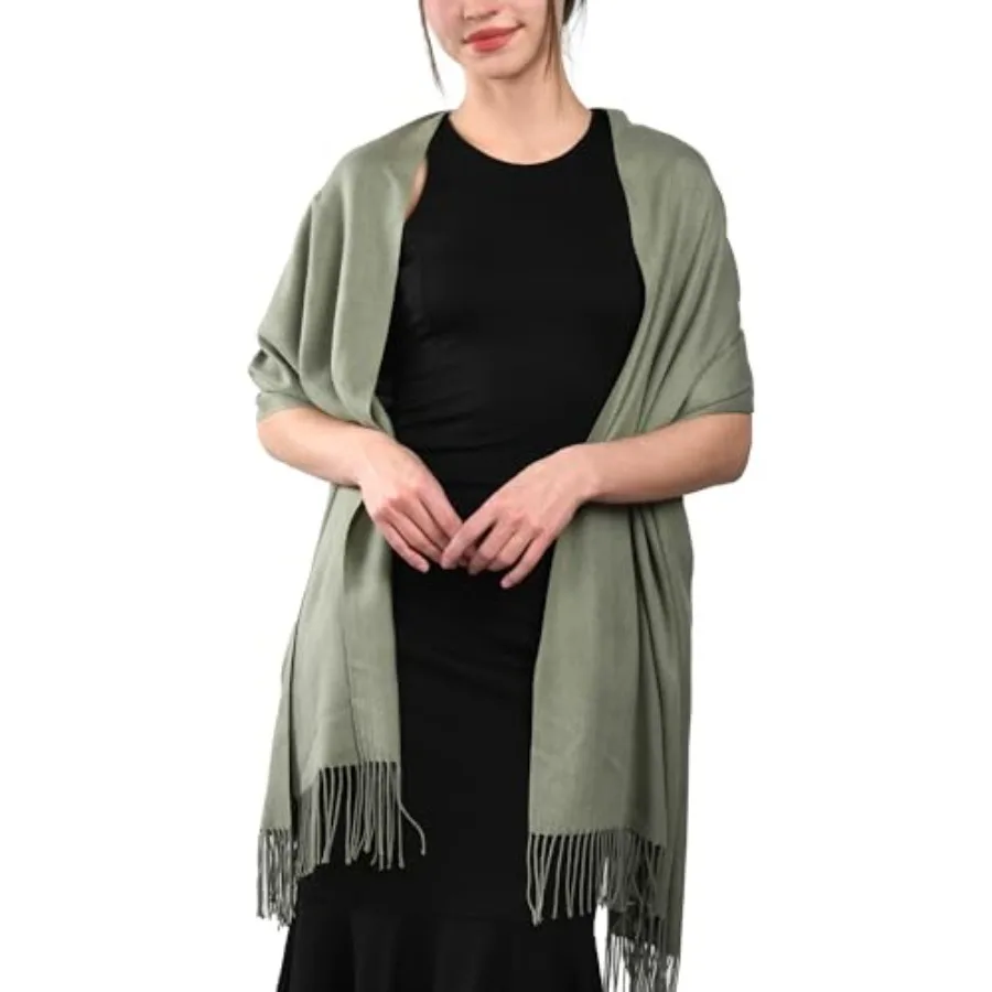 

FURTALK Pashmina Shawls and Wraps for Evening Dress Women's Scarf Wedding Bride Bridesmaid Gifts Winter Scarves