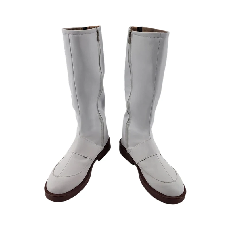 Troopers SW Scout ‌   Cosplay sapatos de couro botas de cano médio halloween masquerade carnaval desempenho festa traje adereços