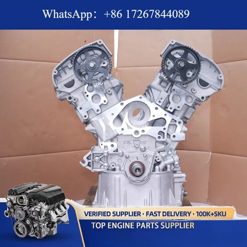 

Rebuilt for Hyundai Kia G6BA Engine Long Block 2.7L V6 Featuring Reconditioned Block Heads and New Timing Parts