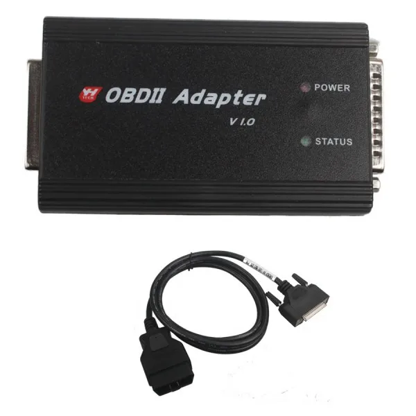 Without removing the master3 adapter BGA adapter OBD II
