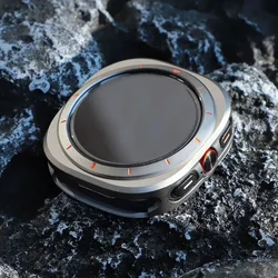 Aluminium Alloy Protective Case For Samsung Galaxy Watch Ultra 47mm Men Cover for SAMSUNG ULTRA 7 Screen Protector Accessories
