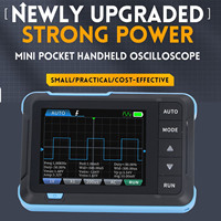 Small Oscilloscope Kit 1000mAh Battery 10X Probe Type C Data Interface Handheld Oscilloscope 1M Bandwidth for Appliance Repair
