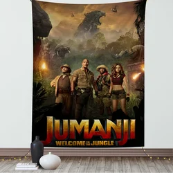 Il gioco Jumanji appeso arazzo bohémien appeso tarocchi Hippie tappeti da parete dormitorio arazzo giapponese