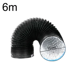 Flexible PVC Aluminum Tube Air Ventilation Pipe Hose Flexible Exhaust Duct For Air System Vent Dryer Condenser Vent