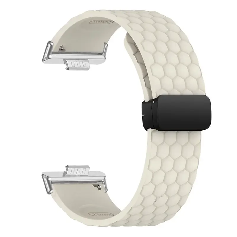 Silicone Bracelet For Huawei Watch Fit 4/Fit 3 Magnetic Buckle Strap For Huawei Watch Fit 4 Pro Sports Band Correa Accessories