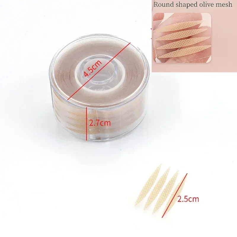 600pcs Double Lace Eyelash Extension Eyelid Tape Self-adhesive Under Eye Lashes Fold Shadow Patch Beauty Tool Sticker Invisible