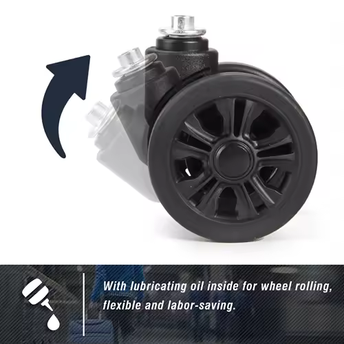 1/2Pcs STLN-2 Trolley Caster Replacement Suitcase Luggage Box Wheels Double Row 360° Spinner Repairing Kit Heavy Duty Wheels - Image 4