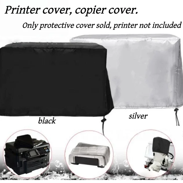 1 Piece of 210D Oxford Cloth Printer Dust Cover, Copier Dust Cover, 6 Sizes.
