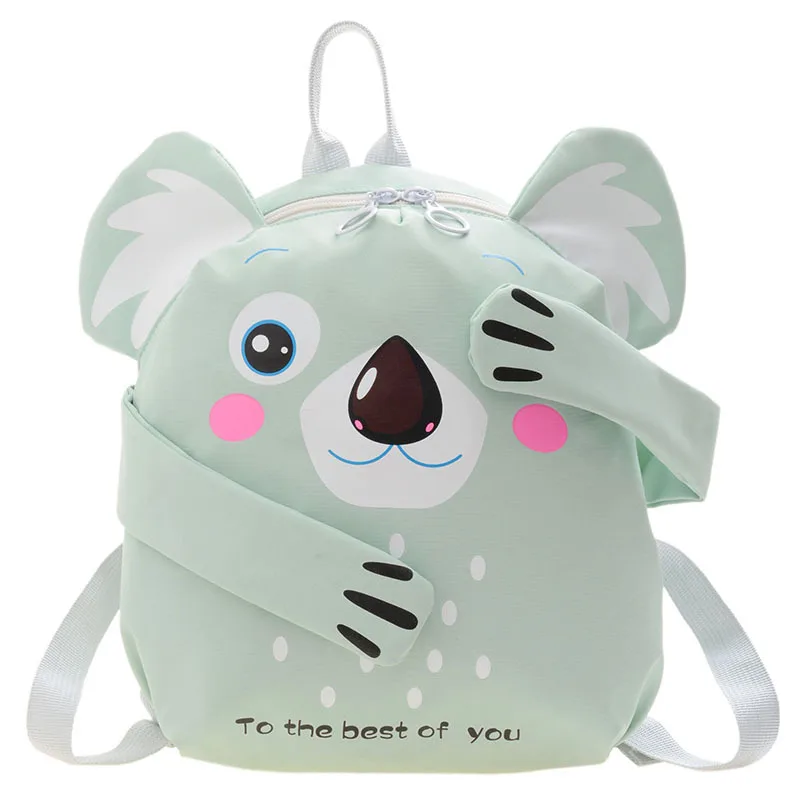 Cute Naughty Animal Koala Monkey Children Schoolbags In Kindergarten Magnet Forest Series Lovely Girl Boy Backpack Drop Shipping