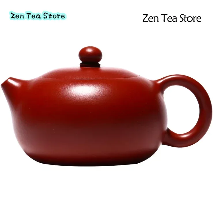 

220ml Yixing Raw Ore DaHongPao Xishi Tea Pot Zisha Teapots Health Beauty Kettles TeaPot Purple Clay Tea Kettle Filter Tea Set