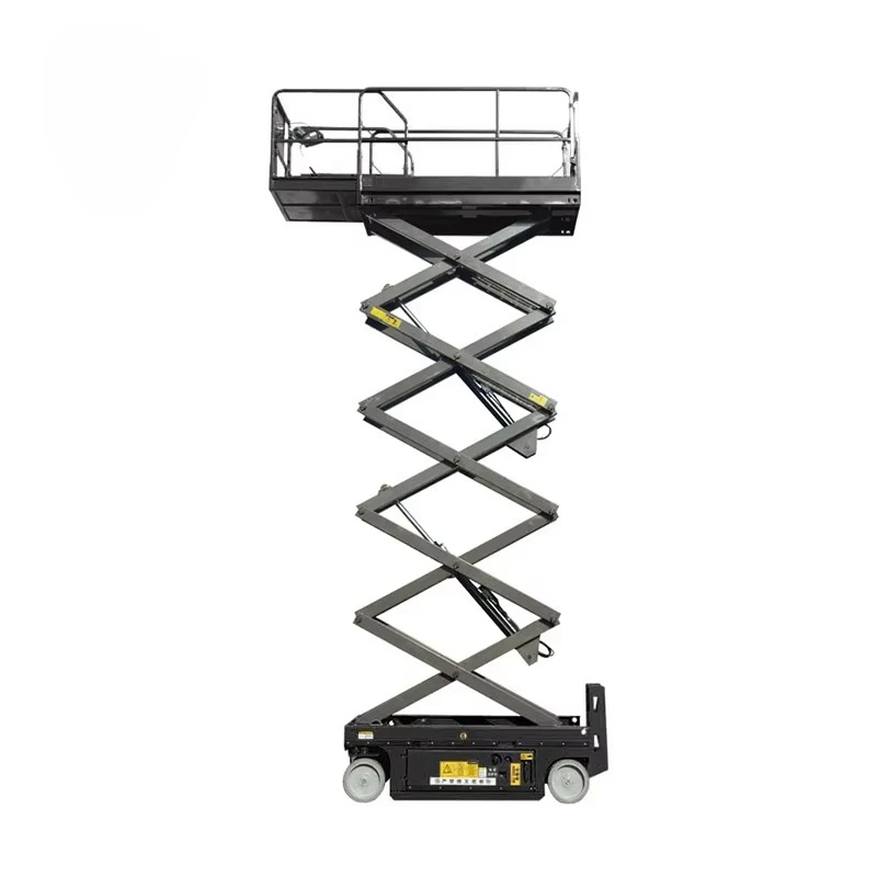 China Self Propelled Scissor Motorized Electric Lift Ladder Electric Lift Scissors Ceiling Projector Mini Hydraulic Lifter