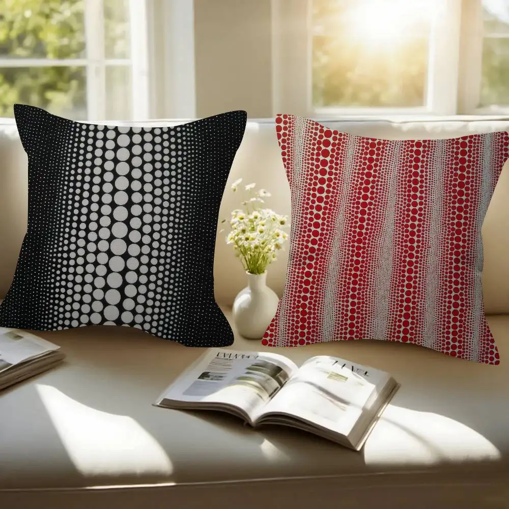 Japanese Yayoi Kusama  Personalized Pillow Cover Kids Bedroom Wild Party Decor Pillowcase kid Birthday shower Gift