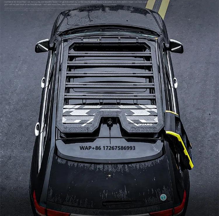 

For jeep Grand Cherokee High Quality Aluminum Luggage Cargo Carrier Matte Black Roof Rack