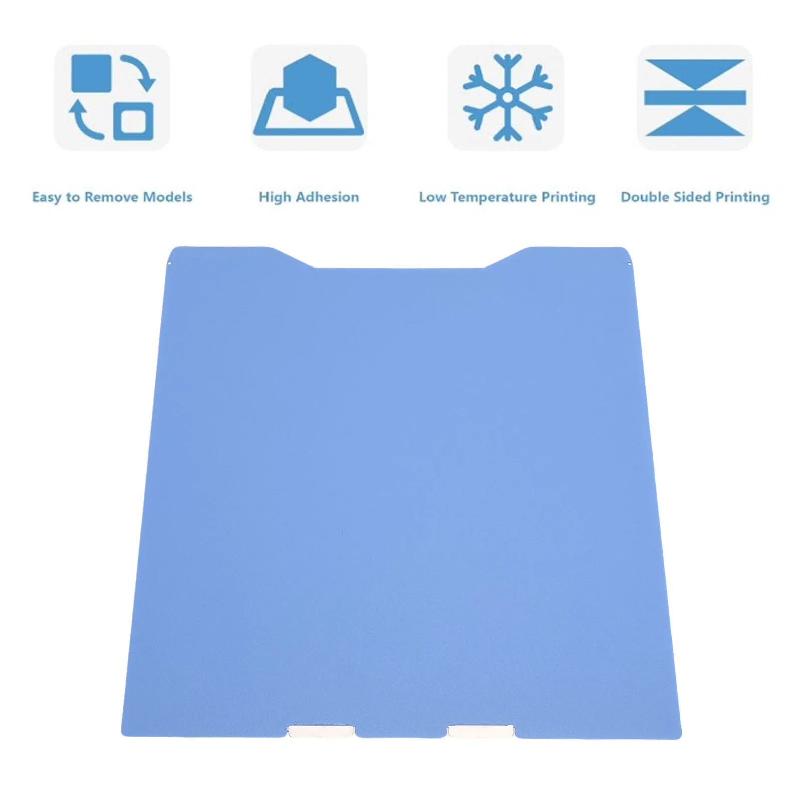 

Охлаждающая пластина для 3D-принтера, подходит для CREALITY K2, низкотемпературная холодная сборка, двухсторонняя текстурированная печатная доска, простыня, платформа для кровати, 270x293 мм