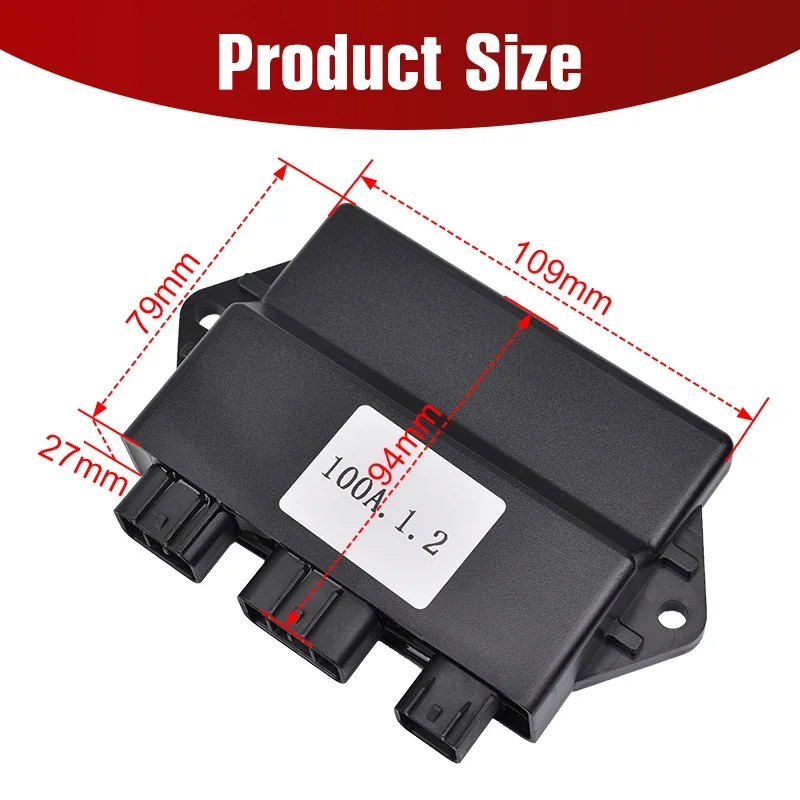 Motorcycle Intelligent Digital Ignition CDI Igniter For YAMAHA YFM350 YFM660R Wolverine Grizzly 07-14 5UH-85540-00 5LP-85540-20