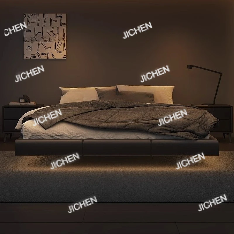 

Плавающие светильники, кровати для спальни, 200 × 180 см, итальянские взрослые, роскошная двуспальная кровать, спальное место в стиле лофт, современная мебель Camas De Dormitorio