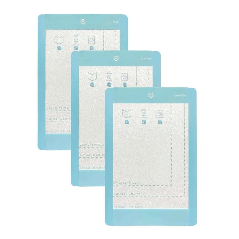 3pcs Card Mat, for Cricut Joy (4.5x6.25in), Used to Make Greeting Cards, Birthday Cards, Thank You Cards, for Cricut Machine